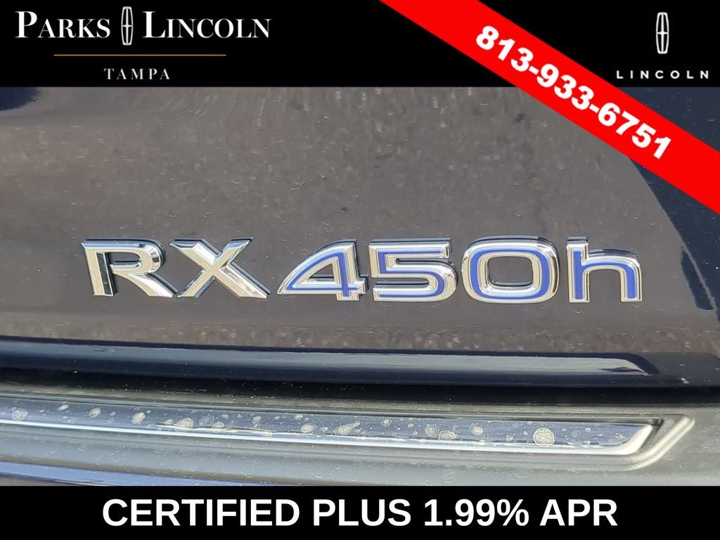 2022 Lexus RX 450h