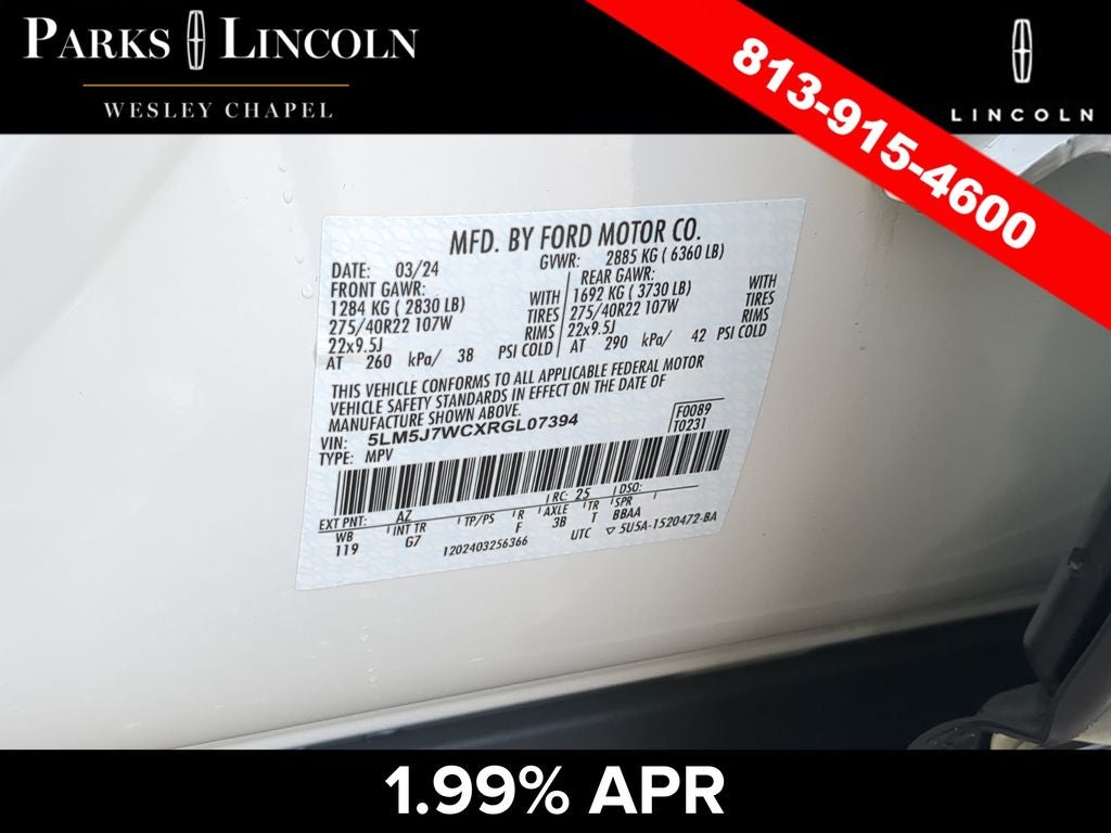 2024 Lincoln Aviator Reserve