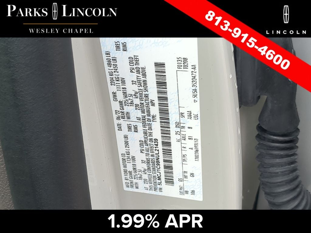2022 Lincoln Corsair Standard