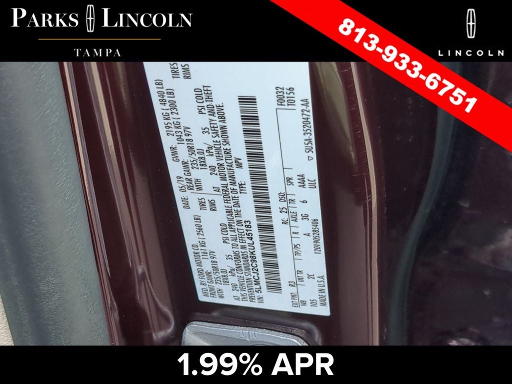 2019 Lincoln MKC Select