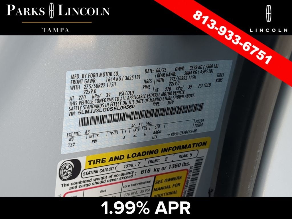 2025 Lincoln Navigator L Reserve
