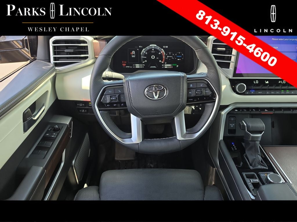 2025 Toyota Tundra Hybrid Capstone