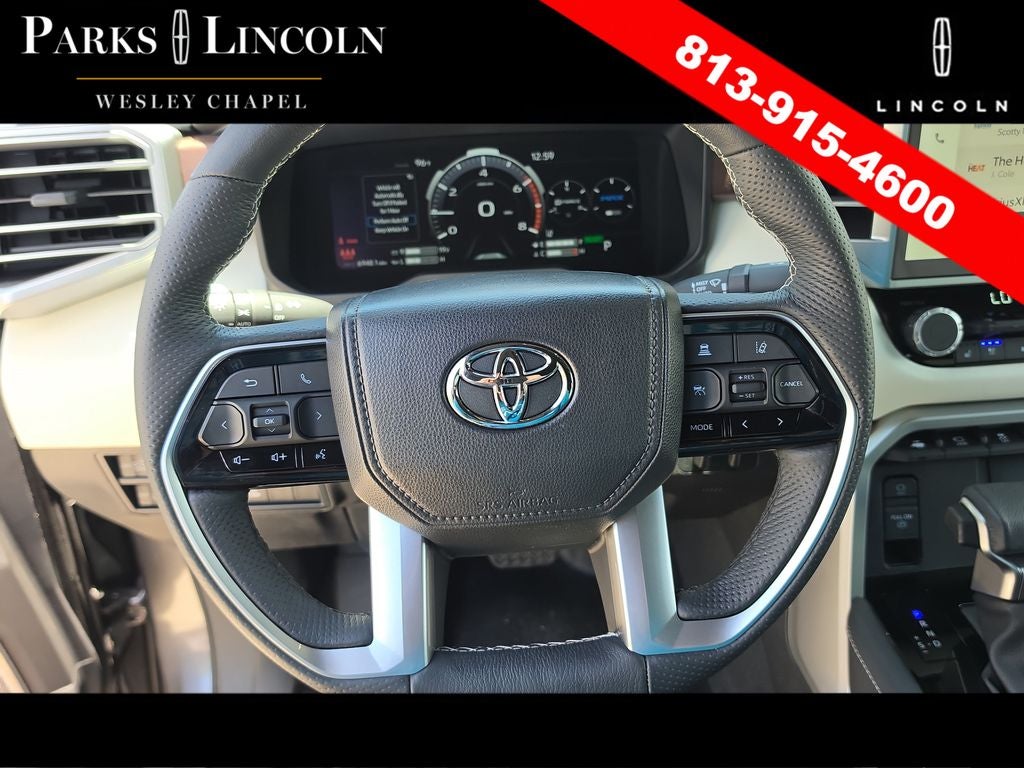 2025 Toyota Tundra Hybrid Capstone
