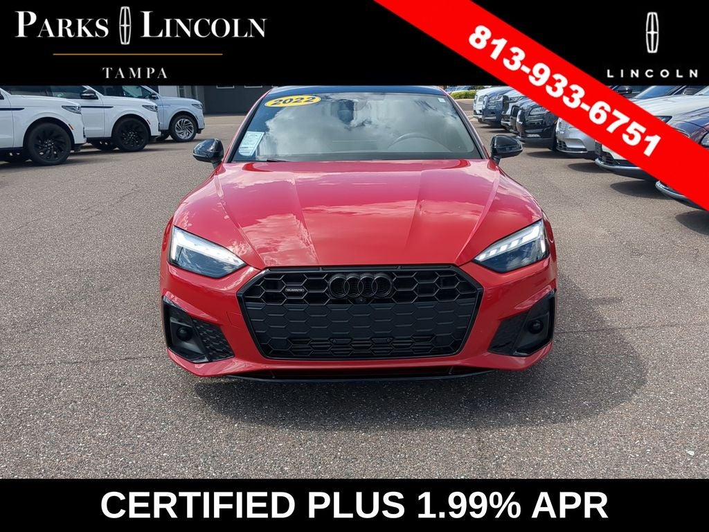 2022 Audi A5 Sportback Premium Plus S Line quattro